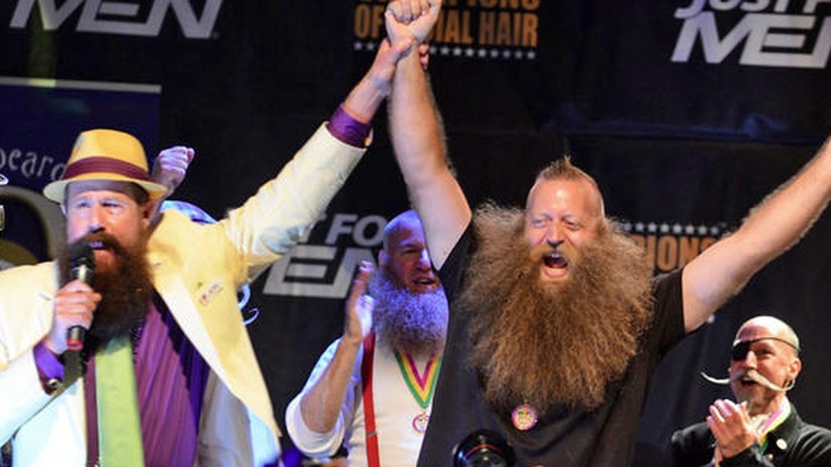 Jeff Langum vann världsmästerskapet i bästa skägg som avgjordes i Tyskland.  